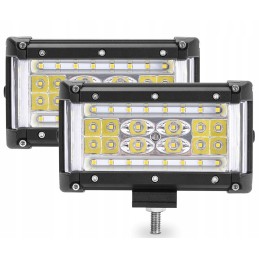 2 x halogeninių LED darbo lempų rinkinys 210w 12 24v