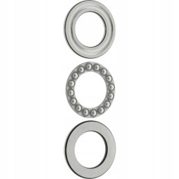 Atraminis rutulinis guolis 51106 30x47x11 mm granitas