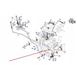 H930950010040 metalinė hidraulinė žarna