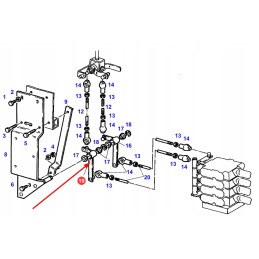 H816960700110 kabelio tvirtinimas