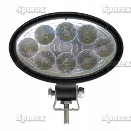LED darbo lempa 1800 liumenų 12 24v ovalus