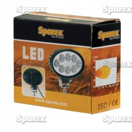 LED darbo lempa 1800 liumenų 12 24v ovalus