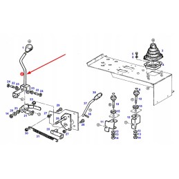H816960700021 hidraulinė svirtis