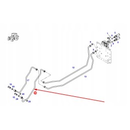 H718960160010 metalinė hidraulinė žarna