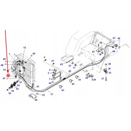 H718551030020 aušinimo sistemos guminė žarna