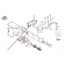 H716870040041 kairiosios apatinės trauklės rankena