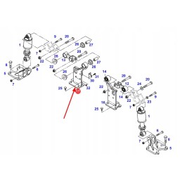 H716503201041 rėmo atrama