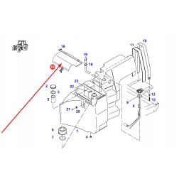 H515200060140 degalų bako dangtis