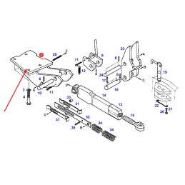 H411870040021 kairysis galinis atraminis laikiklis