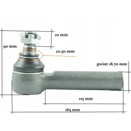 Strypo galas 3a022 62920 160 mm kubota m6040
