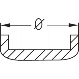 Bloko dangtelis 28 57 mm