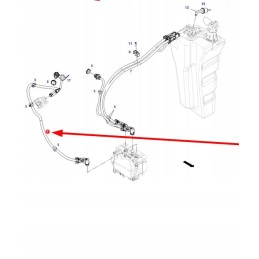 H340200730010 adblue modulio laidų rinkinys