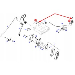 H339970210020 radijo kabelis