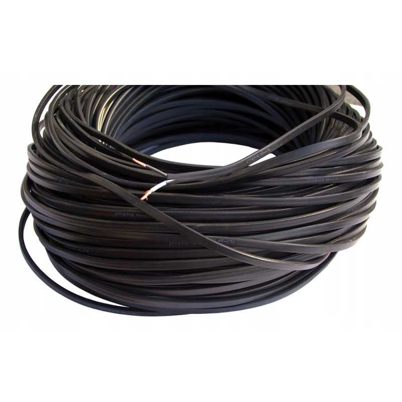 2 gyslų elektros kabelis 2x1mm, suvytas, 50m