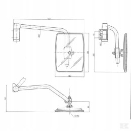 Veidrodis su dešine ranka ca6597000