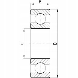 77806210zz rutulinis guolis lenkiškas 6210 zz