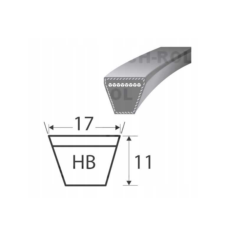 Baltas trapecinis dirzas hb 2000 hb2000 stomil sanok