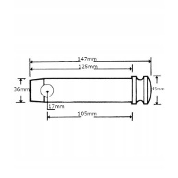 Smeigtukas 36x105 mm 3 kat
