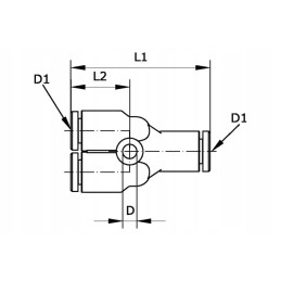 Yc6p teclan jungties kištukas y 6