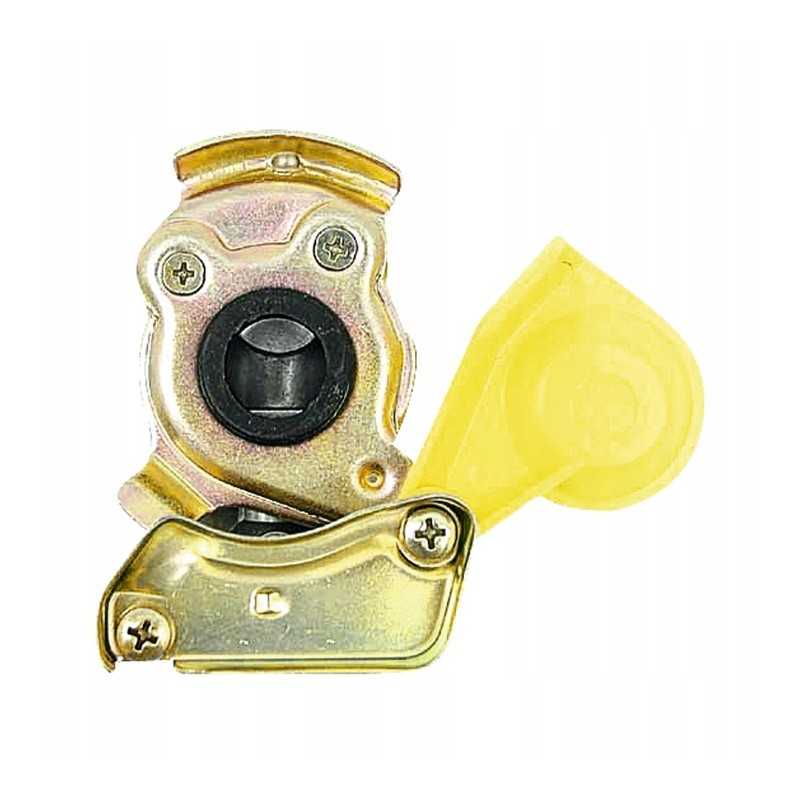 Pneumatinė jungtis M22x1 5 geltona kieta HL 6011