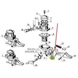 7701018734 kuro siurblio tarpiklis