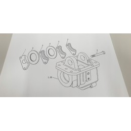 Stabdžių kaladėlės pronar zefir 85 originalus