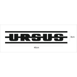 Ursus lipdukas 46cm lipdukai 2 vnt