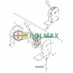 GTV valdymo svirtis New Holland TD5 Case 481504