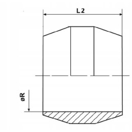 Dvigubas kūgio žiedas 4ll cldkr4ll