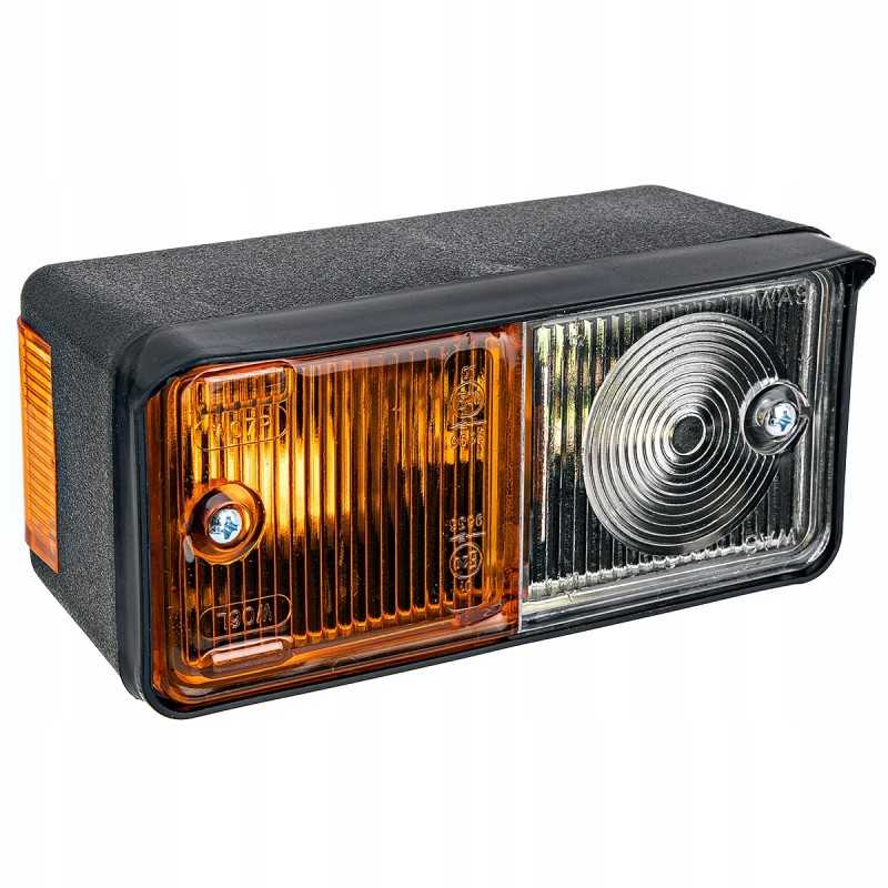 Sparnas posūkio žibintas C 360, plastikinis, dešinė