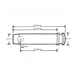Smeigtukas 28x115 mm 2 kat