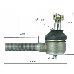 Kubota L2201 L2600 strypo galas, dešinysis