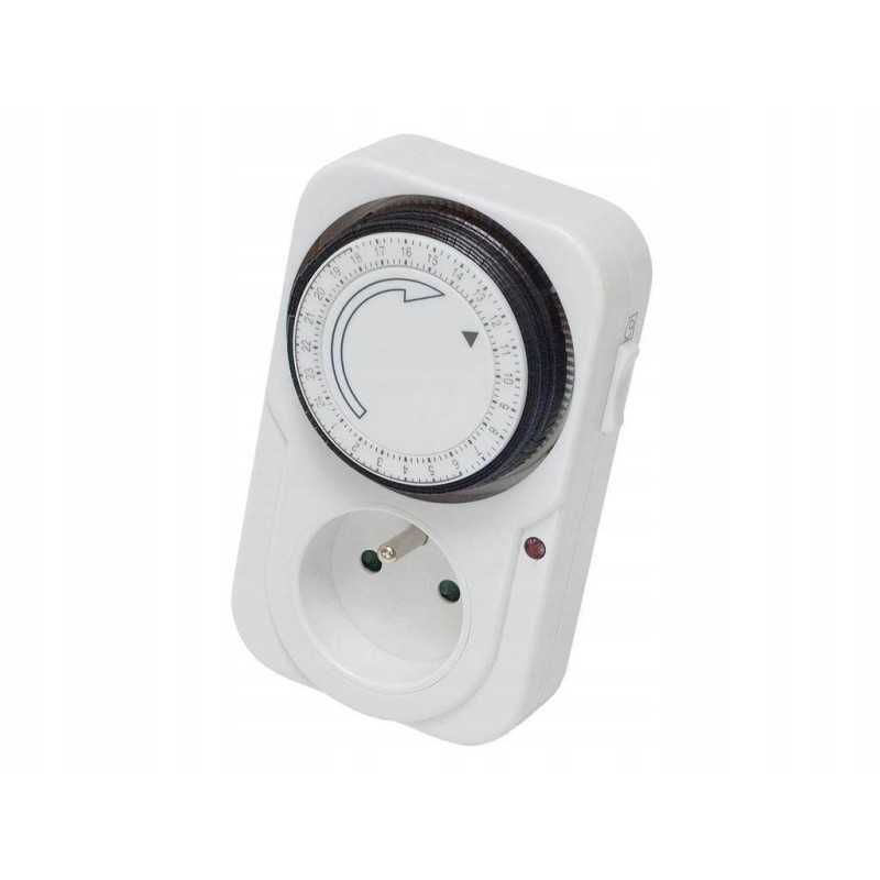 Mechaninio lizdo programuotojas 24h 230v motog