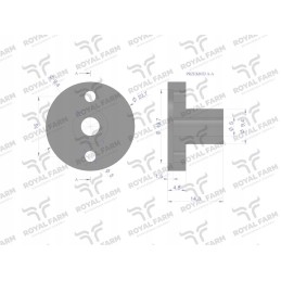 Plastikinė gertuvės vožtuvo poveržlė rf 20908101 rf