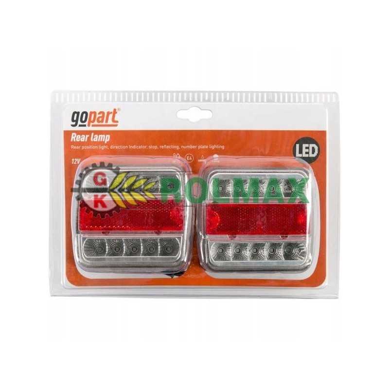 LED galinių kombinuotų lempų komplektas 12v l gopart a