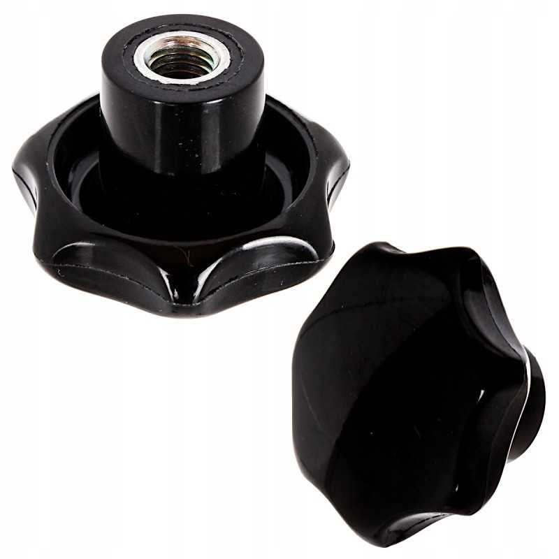 Plastikinė veržlė, rankenėlė, skersmuo 50 mm, M10