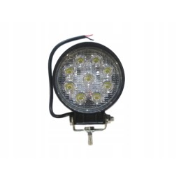 Darbinė lempa 9 LED 12v 24v apvalus halogeninis prožektorius