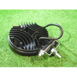 Darbinė lempa 9 LED 12v 24v apvalus halogeninis prožektorius