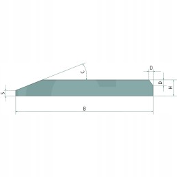 Priekinio krautuvo kastuvo kraštas yra granitas