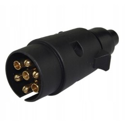 Kištukas 7 polių 7 kontaktų elektros lizdui