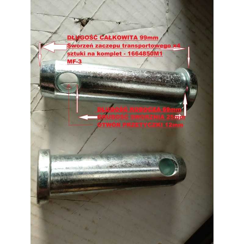 Tvirtinimo kaištis 1664850m1 mf 3 4 pl