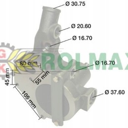 Vandens siurblio korpusas cs 354190a1