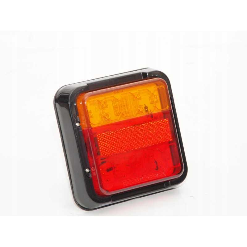 Universalus galinis LED žibintas