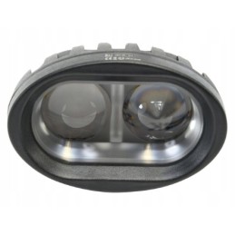 Elipsės mėlynos spalvos LED darbo lempa