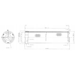 Vidinis oro filtras Donaldson P783731 Donald