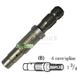 Kardaninis velenas ford new holland z6 1 3 4 83957545