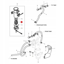Massey Ferguson kuro filtras 0 009 4683 0 originalus