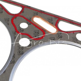 Galvutės tarpiklis silikonas 6 cilindrai 1 5mm 87005921 be