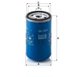 Kuro filtras mann filtras wk 723 1