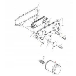 Variklio alyvos filtras mf p502085 donaldson